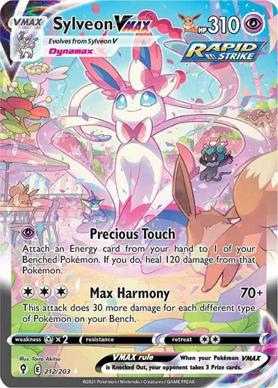 212/203 Sylveon VMAX - Evolving Skies