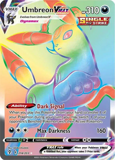 214/203 Umbreon VMAX - Evolving Skies