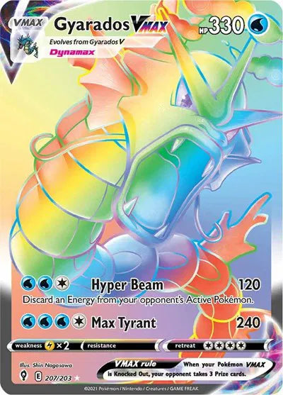 207/203 Gyarados VMAX - Evolving Skies
