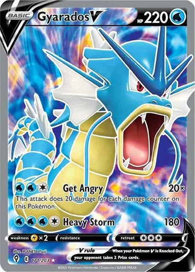 171/203 Gyarados V - Evolving Skies