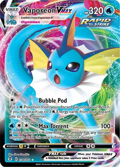 030/203 Vaporeon VMAX