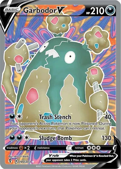 190/203 Garbodor V - Evolving Skies
