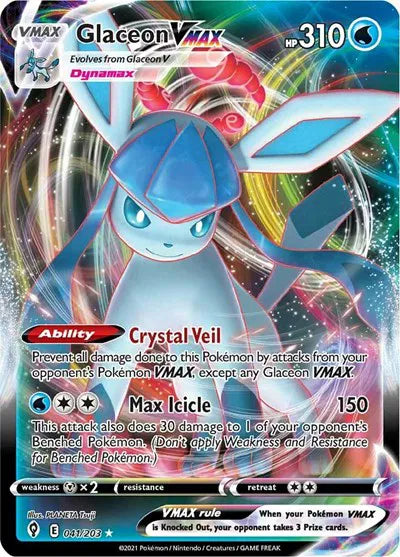 041/203 Glaceon VMAX - Evolving Skies
