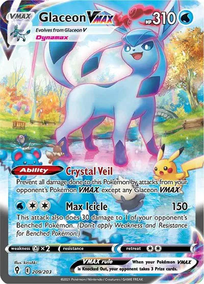 209/203 Glaceon VMAX - Evolving Skies