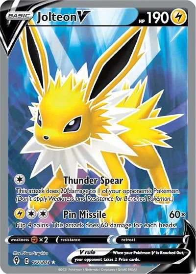 177/203 Jolteon V - Evolving Skies