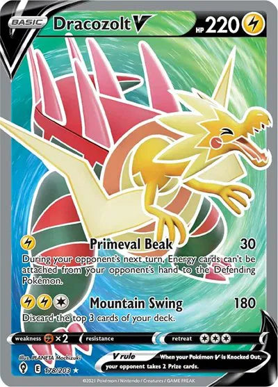 178/203 Dracozolt V - Evolving Skies