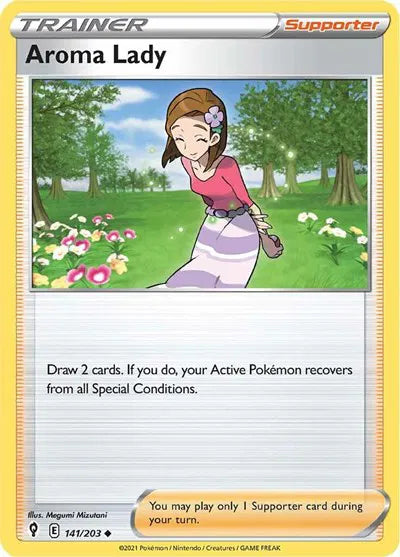 141/203 Aroma Lady Reverse Holo - Evolving Skies