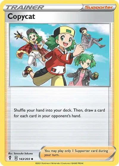 143/203 Copycat Reverse Holo - Evolving Skies