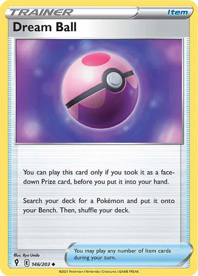 146/203 Dream Ball Reverse Holo - Evolving Skies