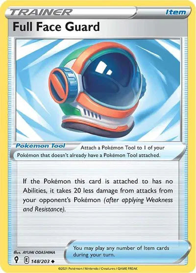 148/203 Full Face Guard Reverse Holo - Evolving Skies