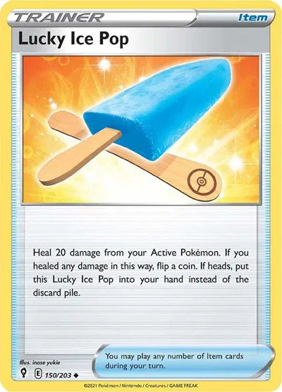 150/203 Lucky Ice Pop Reverse Holo - Evolving Skies