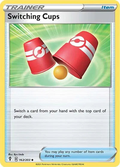 162/203 Switching Cups Reverse Holo - Evolving Skies