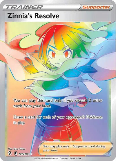 225/203 Zinnia's Resolve - Evolving Skies
