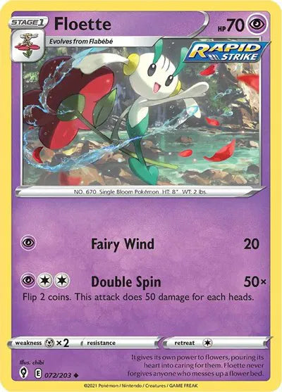 072/203 Floette Reverse Holo - Evolving Skies