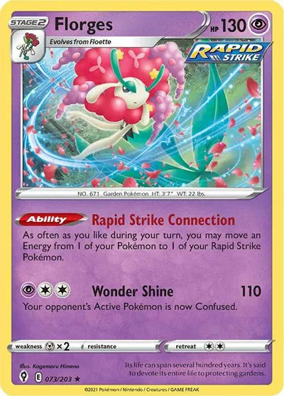 073/203 Florges Holofoil - Evolving Skies