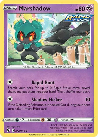 080/203 Marshadow Holofoil - Evolving Skies