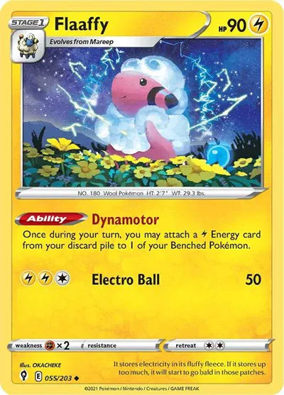 055/203 Flaaffy Reverse Holo - Evolving Skies