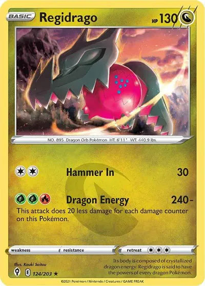 124/203 Regidrago Holofoil - Evolving Skies