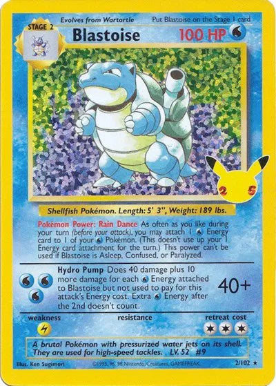 2/102 Blastoise - Celebrations