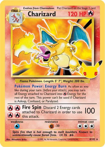 4/102 Charizard - Celebrations