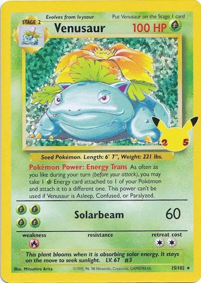 15/102 Venusaur - Celebrations - Celebrations