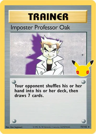 73/102 Imposter Professor Oak - Celebrations