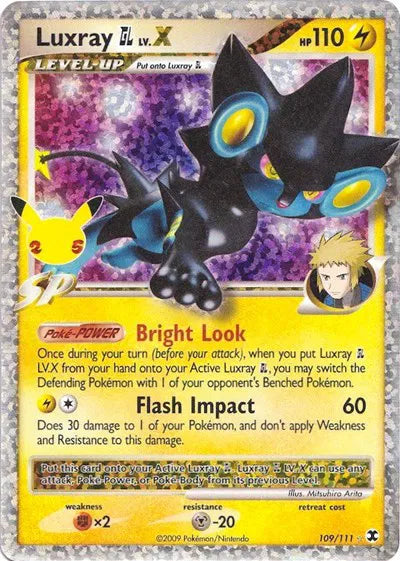 109/111 Luxray GL LV.X - Celebrations