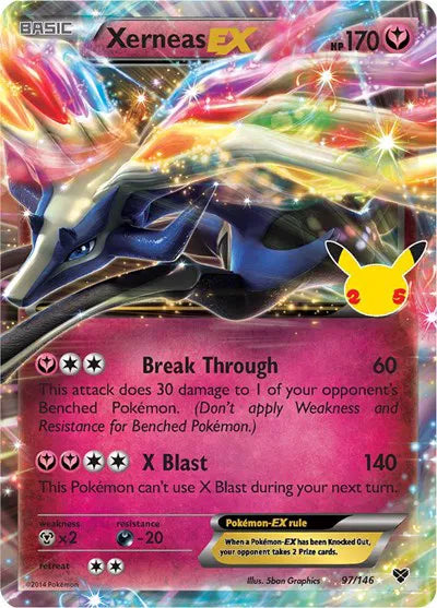 97/146 Xerneas EX - Celebrations