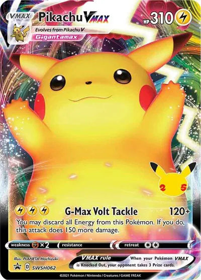 SWSH062 Pikachu VMAX - SWSH Black Star Promo