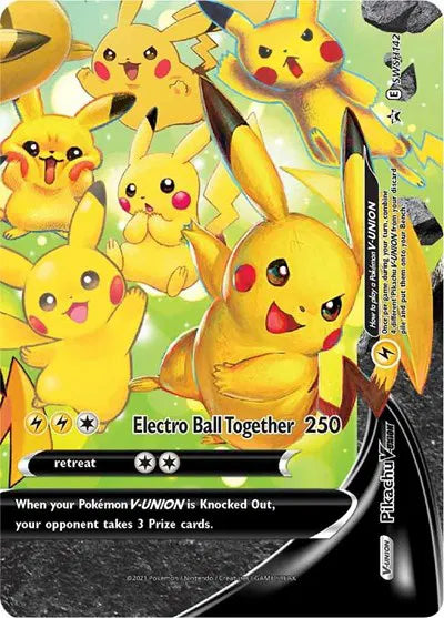 SWSH142 Pikachu V - SWSH Black Star Promo