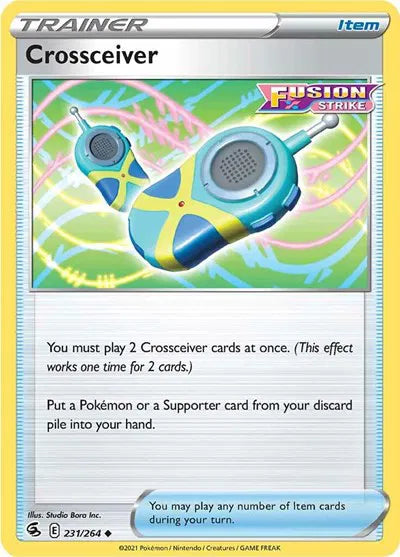 231/264 Crossceiver Reverse Holo - Fusion Strike