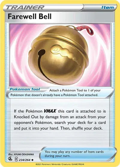 234/264 Farewell Bell Reverse Holo - Fusion Strike