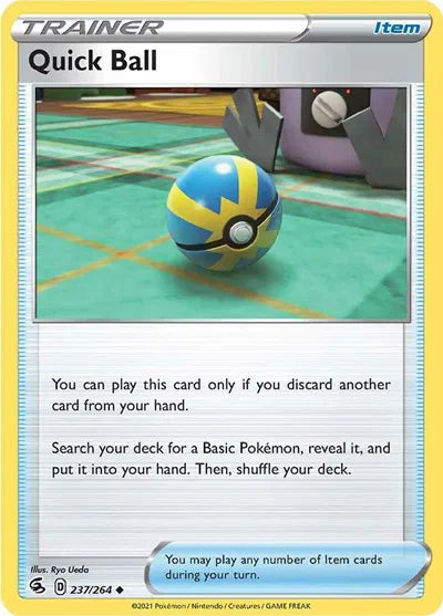237/264 Quick Ball Reverse Holo - Fusion Strike