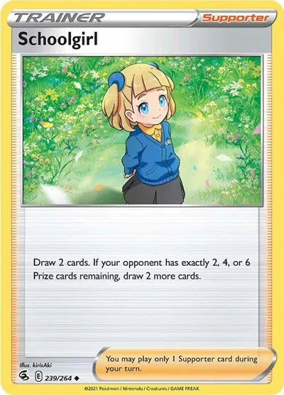 239/264 Schoolgirl Reverse Holo - Fusion Strike