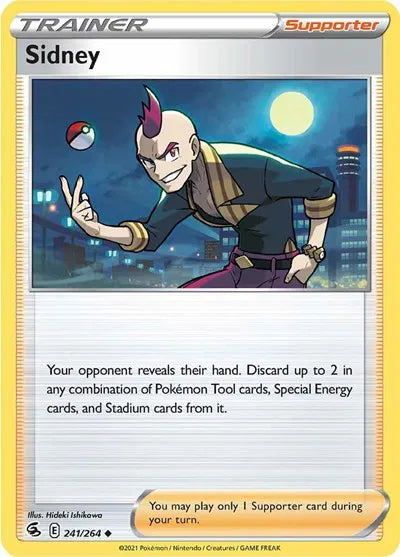 241/264 Sidney Reverse Holo - Fusion Strike