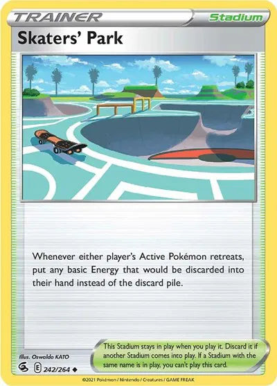 242/264 Skaters' Park Reverse Holo - Fusion Strike