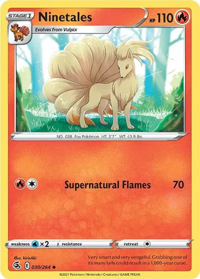 030/264 Ninetales Reverse Holo