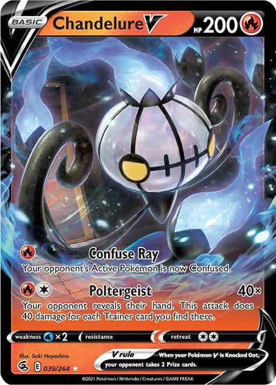 039/264 Chandelure V - Fusion Strike