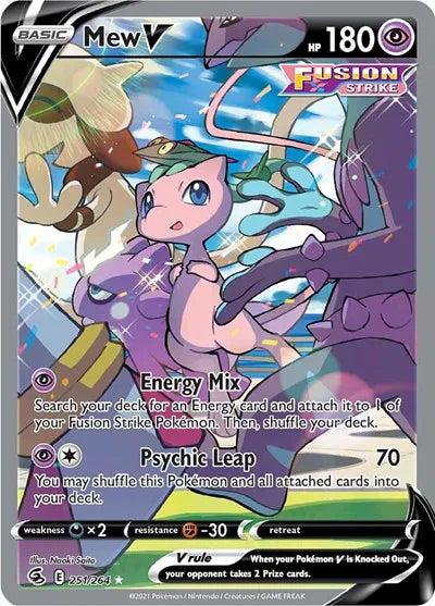 251/264 Mew V - Fusion Strike - Fusion Strike
