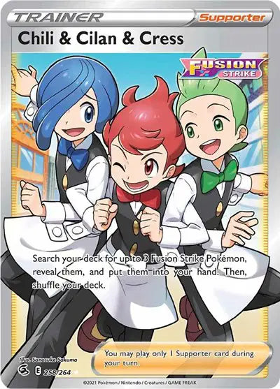258/264 Chili & Cilan & Cress - Fusion Strike