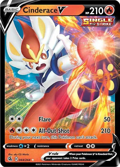 044/264 Cinderace V - Fusion Strike