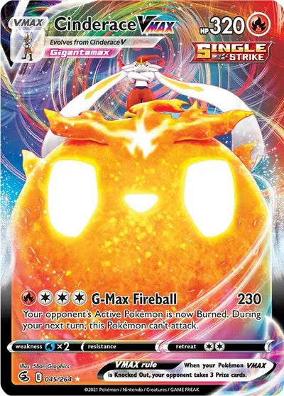 045/264 Cinderace VMAX - Fusion Strike