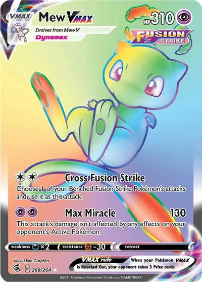 268/264 Mew VMAX - Fusion Strike
