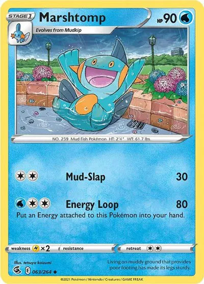 063/264 Marashtomp Reverse Holo - Fusion Strike