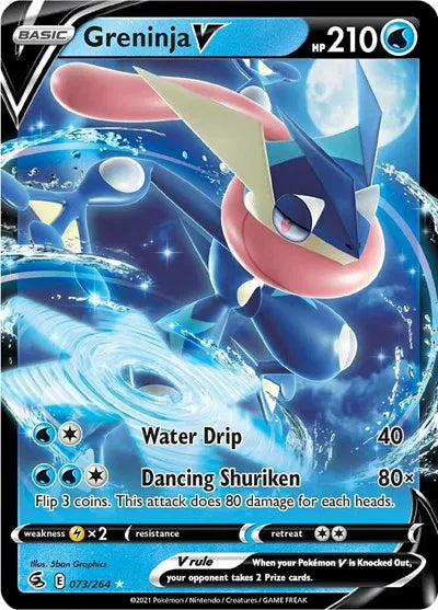 073/264 Greninja V - Fusion Strike