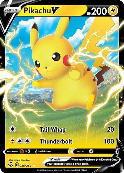 086/264 Pikachu V - Fusion Strike