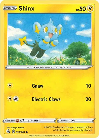 091/264 Shinx Reverse Holo - Fusion Strike
