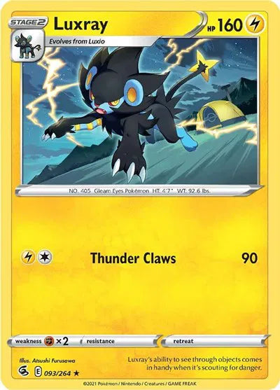 093/264 Luxray Reverse Holo - Fusion Strike