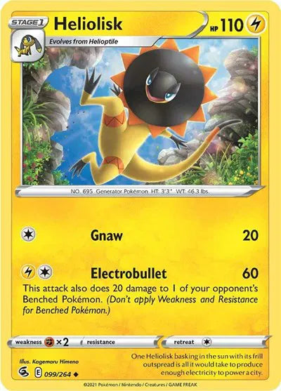 099/264 Heliolisk Reverse Holo - Fusion Strike