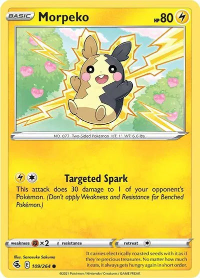 109/264 Morpeko Reverse Holo - Fusion Strike